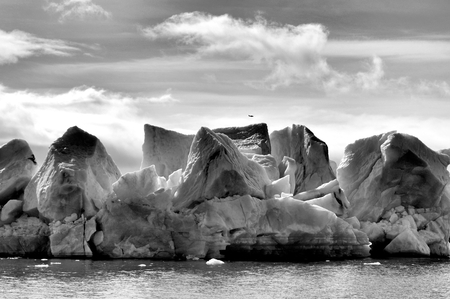 Flight Over Jokulsarlon